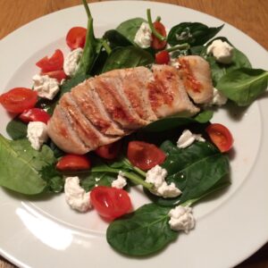 Chicken And Goats Cheese Salad