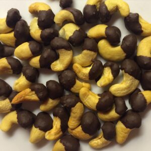 Dark Chocolate dipped cashews